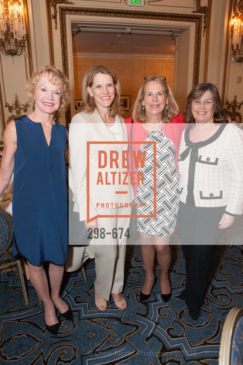 Lynn Lubbock, Judy LeMarr, Betsy Coover, Carolyn Squeri, Junior League of San Francisco's WATCH Luncheon, Fairmont Hotel. 950 Mason Street, May 4th, 2015,Drew Altizer, Drew Altizer Photography, full-service agency, private events, San Francisco photographer, photographer california