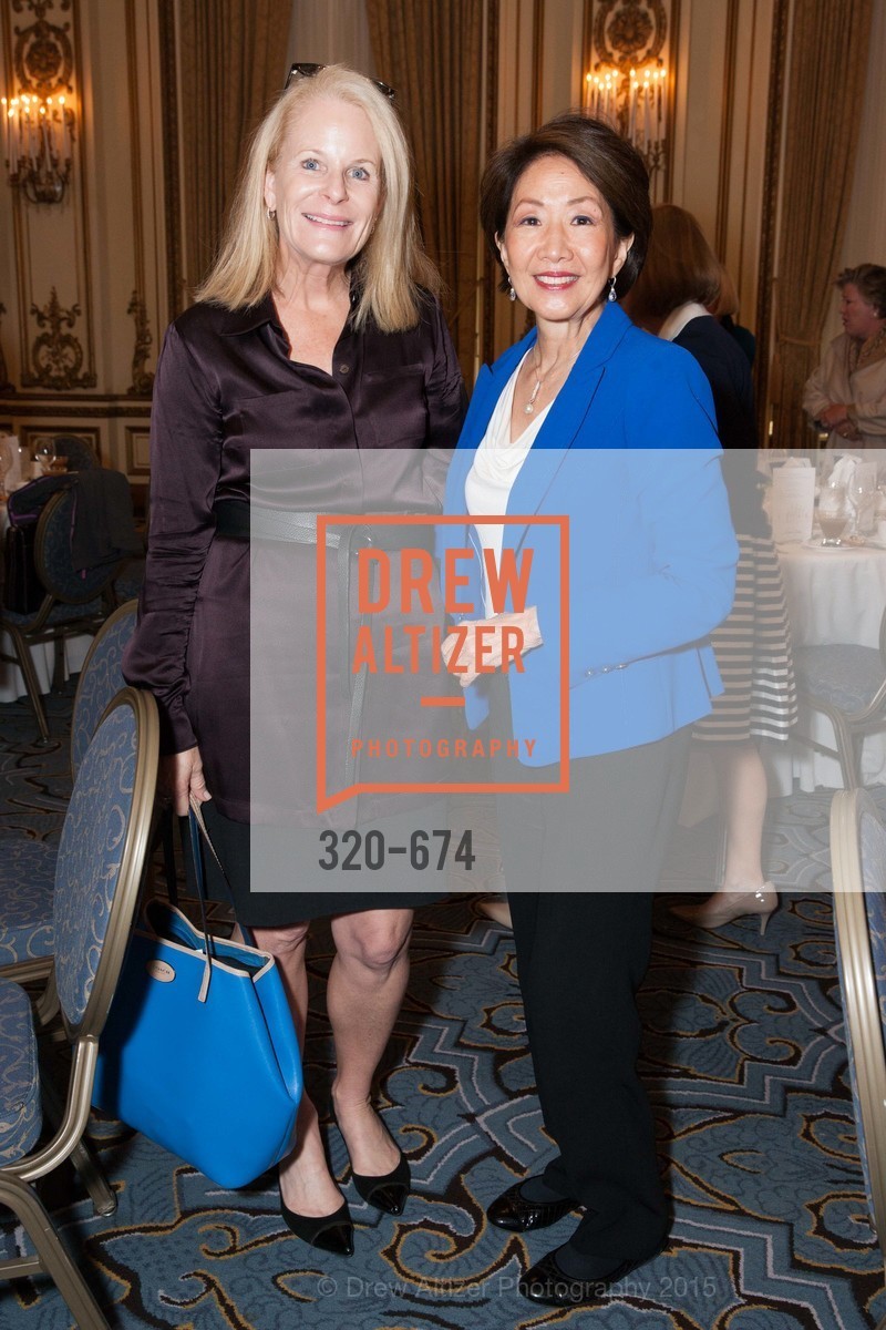 Regan Byers, Jan Yanehiro, Junior League of San Francisco's WATCH Luncheon, Fairmont Hotel. 950 Mason Street, May 4th, 2015