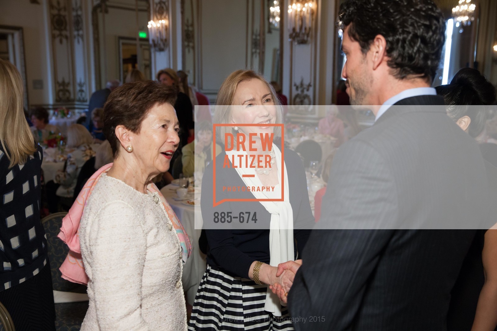 Roselyne Swig, Trish Otstott, Junior League of San Francisco's WATCH Luncheon, Fairmont Hotel. 950 Mason Street, May 4th, 2015,Drew Altizer, Drew Altizer Photography, full-service agency, private events, San Francisco photographer, photographer california
