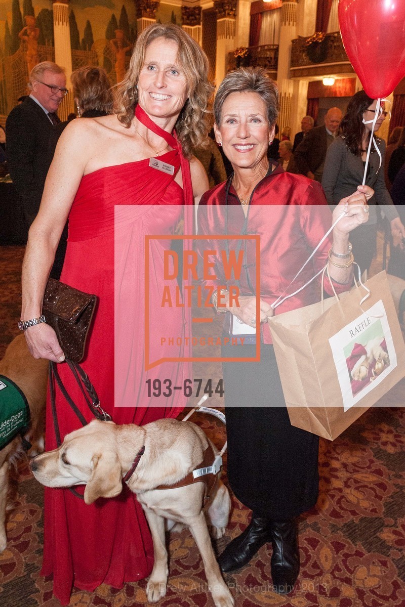 Stacey Ellison, Margi Evans, GUIDE DOGS FOR THE BLIND's Festive Holiday Luncheon, US, December 11th, 2013, Photo #193-6744 Stacey Ellison, Margi Evans, Photo #193-6744