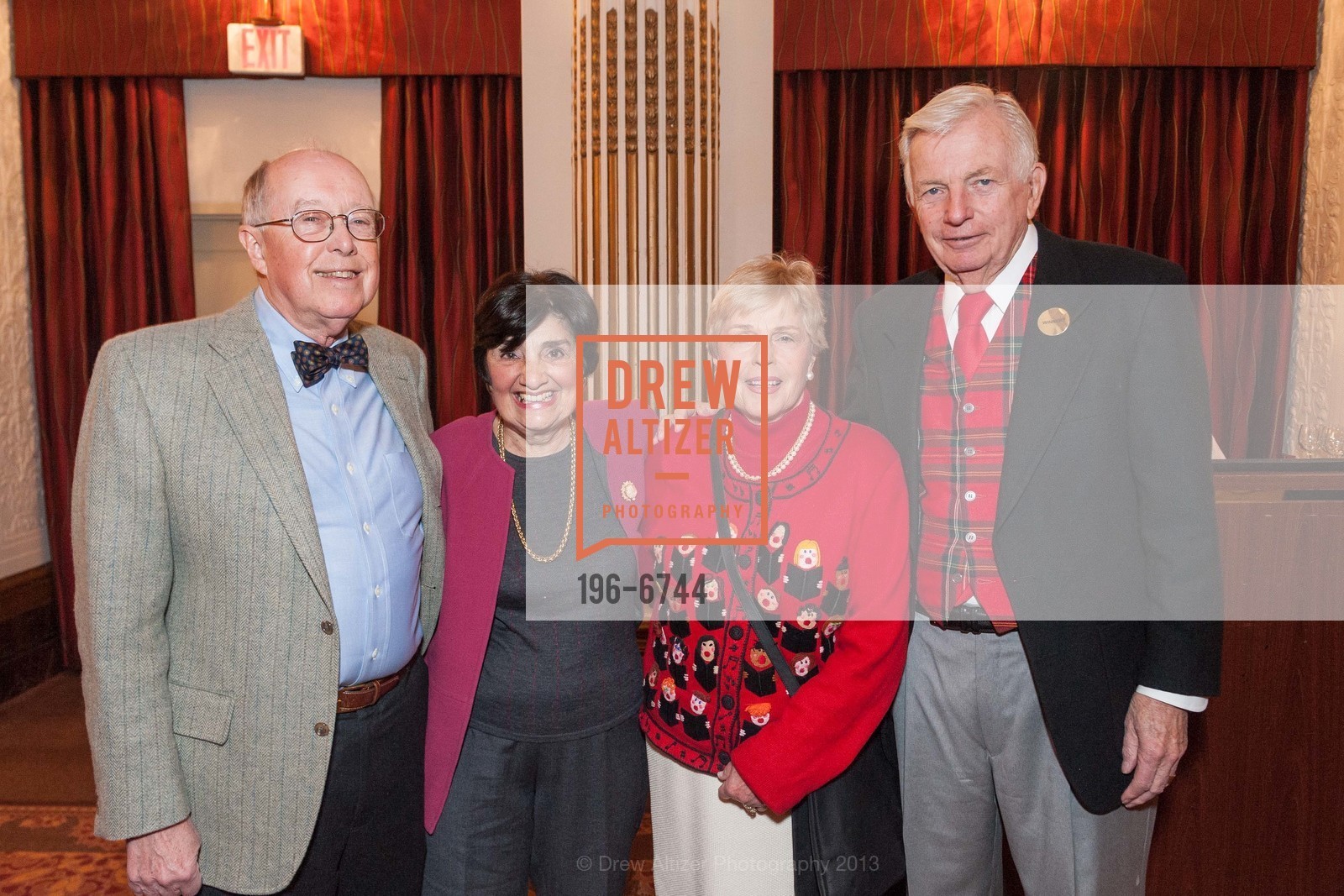 William See, Janet See, Travis Wright, Jim Wright, GUIDE DOGS FOR THE BLIND's Festive Holiday Luncheon, US, December 11th, 2013, Photo #196-6744 William See, Janet See, Travis Wright, Jim Wright, Photo #196-6744