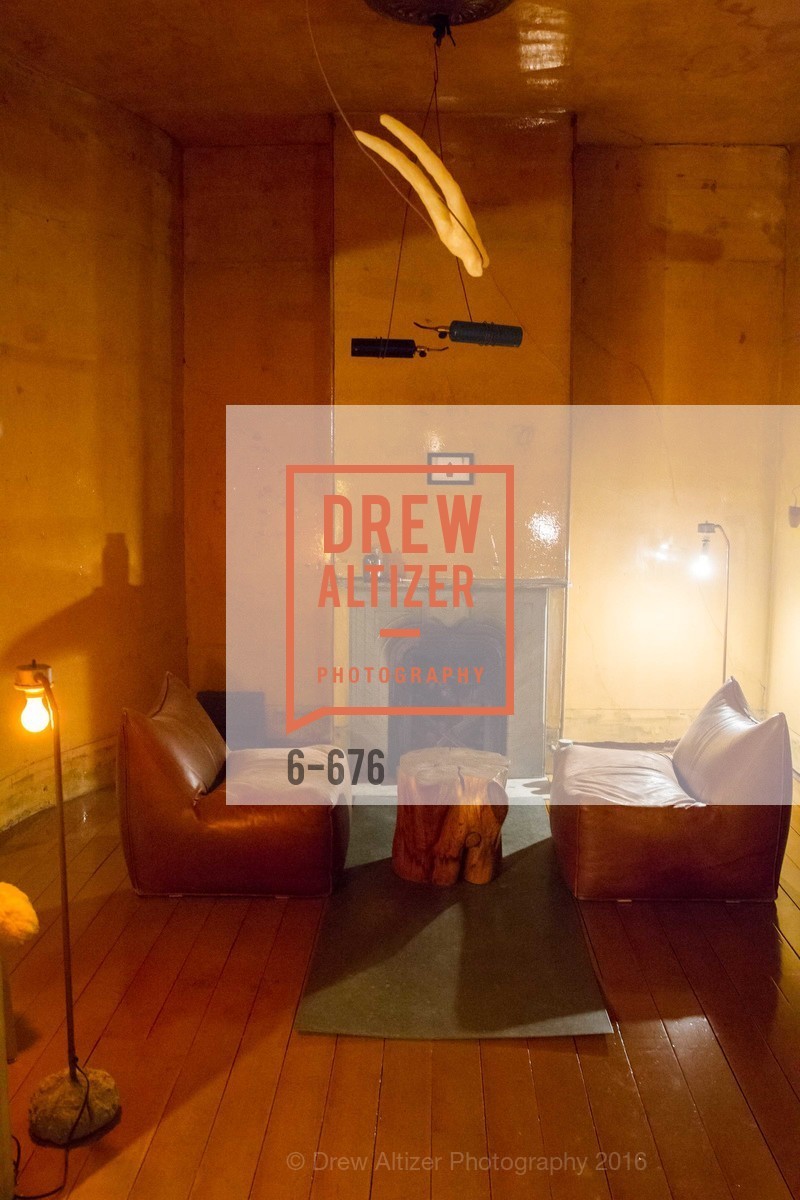 Atmosphere, 500 Capp Street Preview Reception, 500 Capp Street Foundation. 500 Capp Street, January 7th, 2016,Drew Altizer, Drew Altizer Photography, full-service agency, private events, San Francisco photographer, photographer california