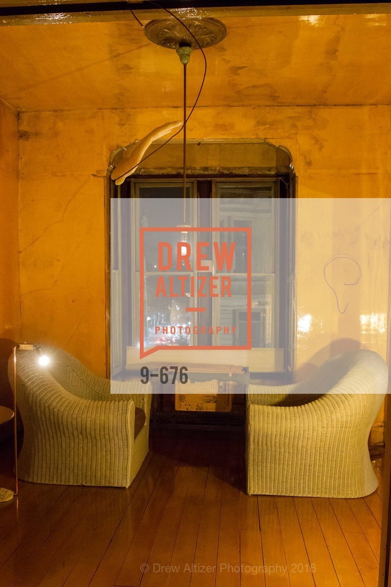 Atmosphere, 500 Capp Street Preview Reception, 500 Capp Street Foundation. 500 Capp Street, January 7th, 2016,Drew Altizer, Drew Altizer Photography, full-service agency, private events, San Francisco photographer, photographer california