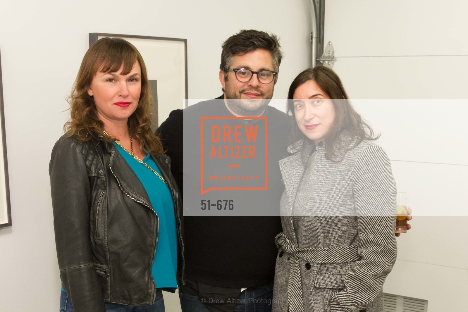 Summer Wilson, Matthew Goudeau, Danielle Katz, 500 Capp Street Preview Reception, 500 Capp Street Foundation. 500 Capp Street, January 7th, 2016, Photo #51-676 Summer Wilson, Matthew Goudeau, Danielle Katz, Photo #51-676
