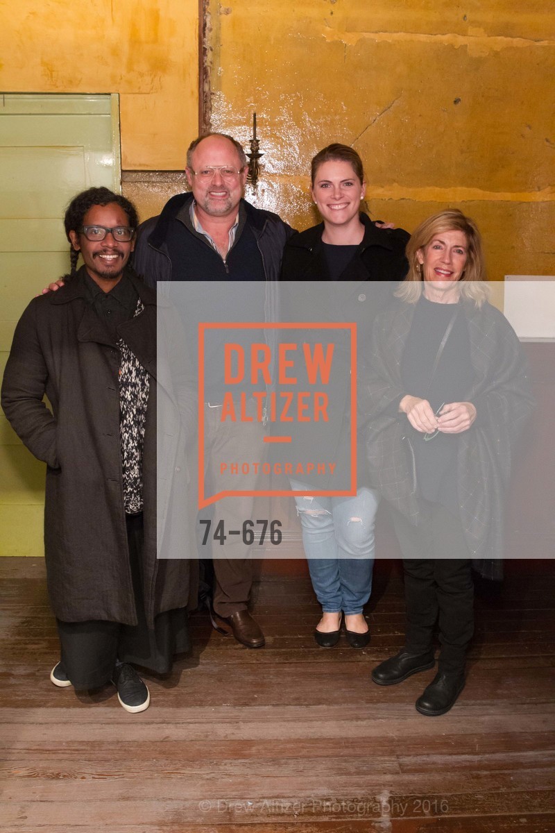 Llane Alexis, Jon Moscone, Cathy Topham, 500 Capp Street Preview Reception, 500 Capp Street Foundation. 500 Capp Street, January 7th, 2016,Drew Altizer, Drew Altizer Photography, full-service agency, private events, San Francisco photographer, photographer california