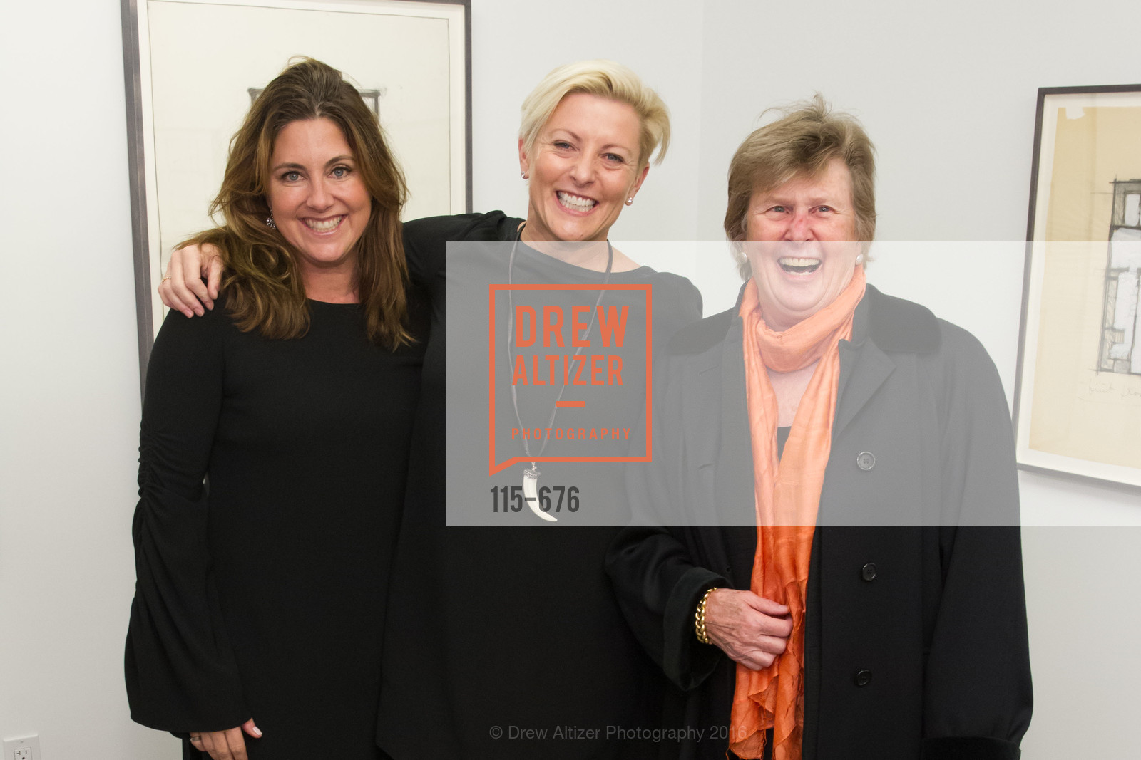 Shawn Pleiman, Carlie Wilmans, Carol Casey, 500 Capp Street Preview Reception, 500 Capp Street Foundation. 500 Capp Street, January 7th, 2016,Drew Altizer, Drew Altizer Photography, full-service agency, private events, San Francisco photographer, photographer california