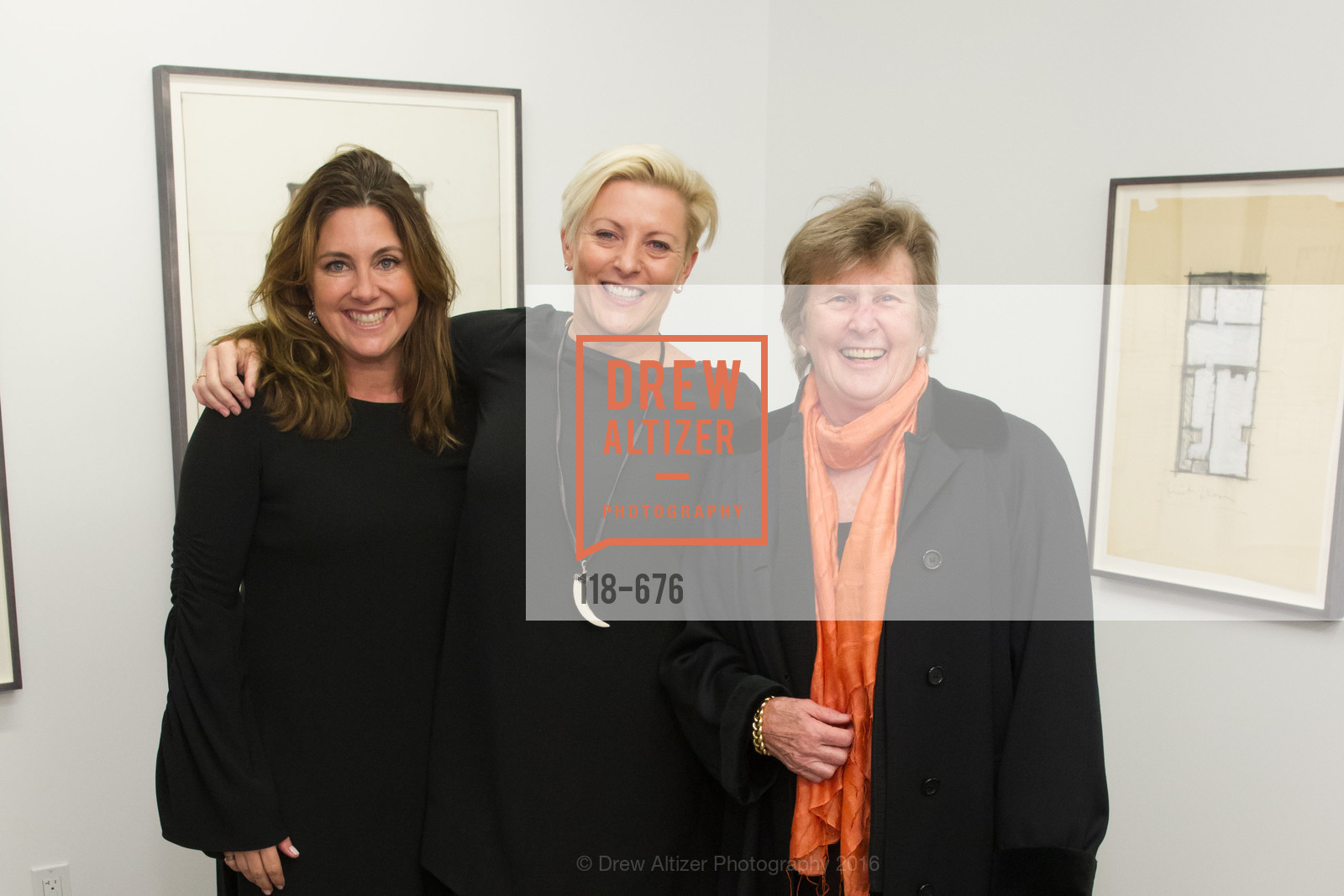 Shawn Pleiman, Carlie Wilmans, Carol Casey, 500 Capp Street Preview Reception, 500 Capp Street Foundation. 500 Capp Street, January 7th, 2016,Drew Altizer, Drew Altizer Photography, full-service agency, private events, San Francisco photographer, photographer california