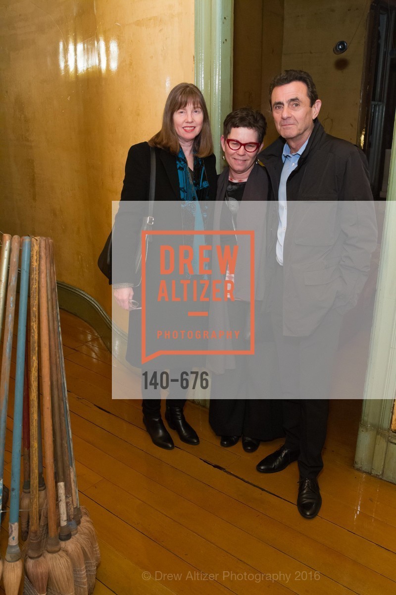 Leslie Berriman, Maria Makela, Neal Benezra, 500 Capp Street Preview Reception, 500 Capp Street Foundation. 500 Capp Street, January 7th, 2016,Drew Altizer, Drew Altizer Photography, full-service agency, private events, San Francisco photographer, photographer california