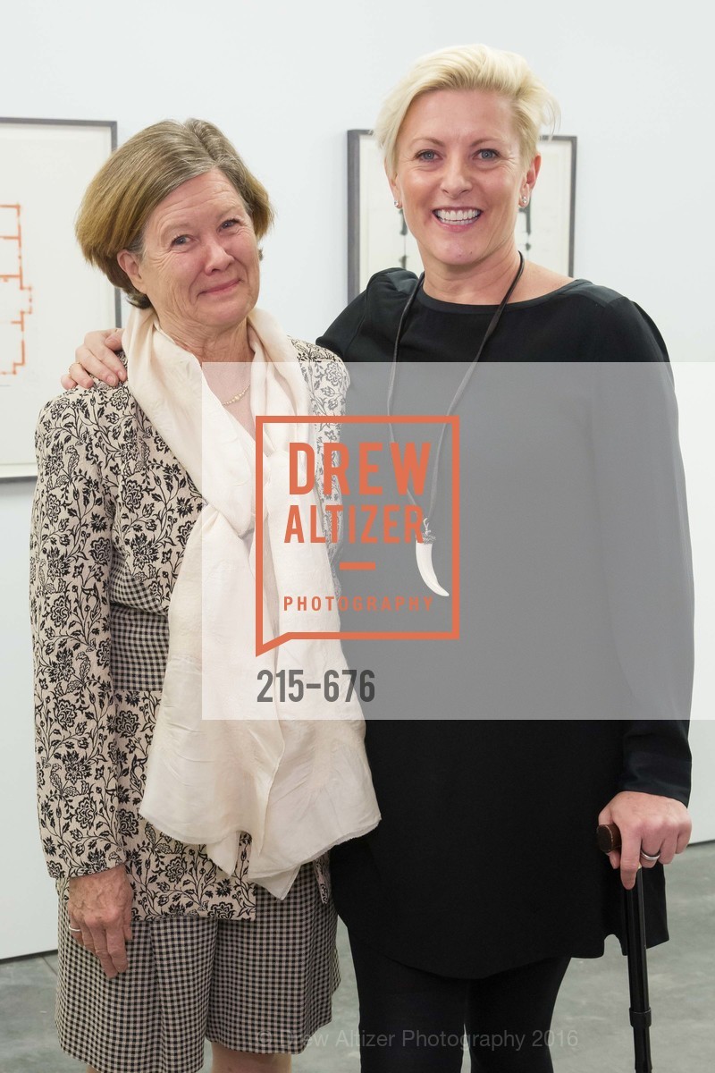 Ann Hatch, Carlie Wilmans, 500 Capp Street Preview Reception, 500 Capp Street Foundation. 500 Capp Street, January 7th, 2016, Photo #215-676 Ann Hatch, Carlie Wilmans, Photo #215-676