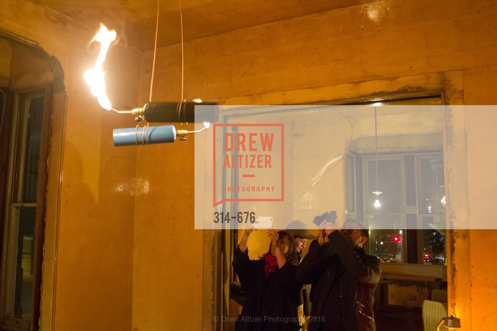 Atmosphere, 500 Capp Street Preview Reception, 500 Capp Street Foundation. 500 Capp Street, January 7th, 2016,Drew Altizer, Drew Altizer Photography, full-service agency, private events, San Francisco photographer, photographer california