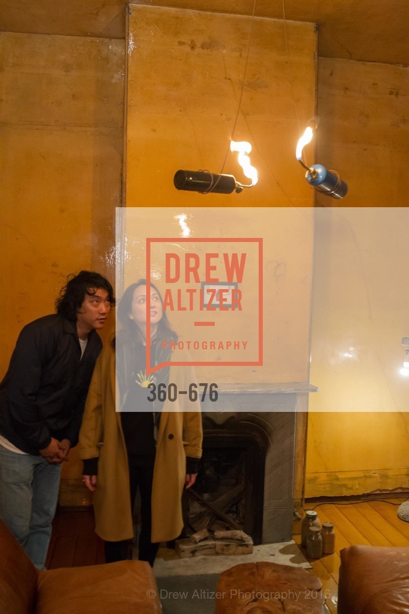 Eugene Whang, Makiko Fujikawa, 500 Capp Street Preview Reception, 500 Capp Street Foundation. 500 Capp Street, January 7th, 2016,Drew Altizer, Drew Altizer Photography, full-service event agency, private events, San Francisco photographer, photographer California