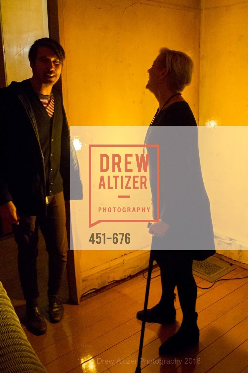 Ray Virgil, Carlie Wilmans, 500 Capp Street Preview Reception, 500 Capp Street Foundation. 500 Capp Street, January 7th, 2016,Drew Altizer, Drew Altizer Photography, full-service event agency, private events, San Francisco photographer, photographer California