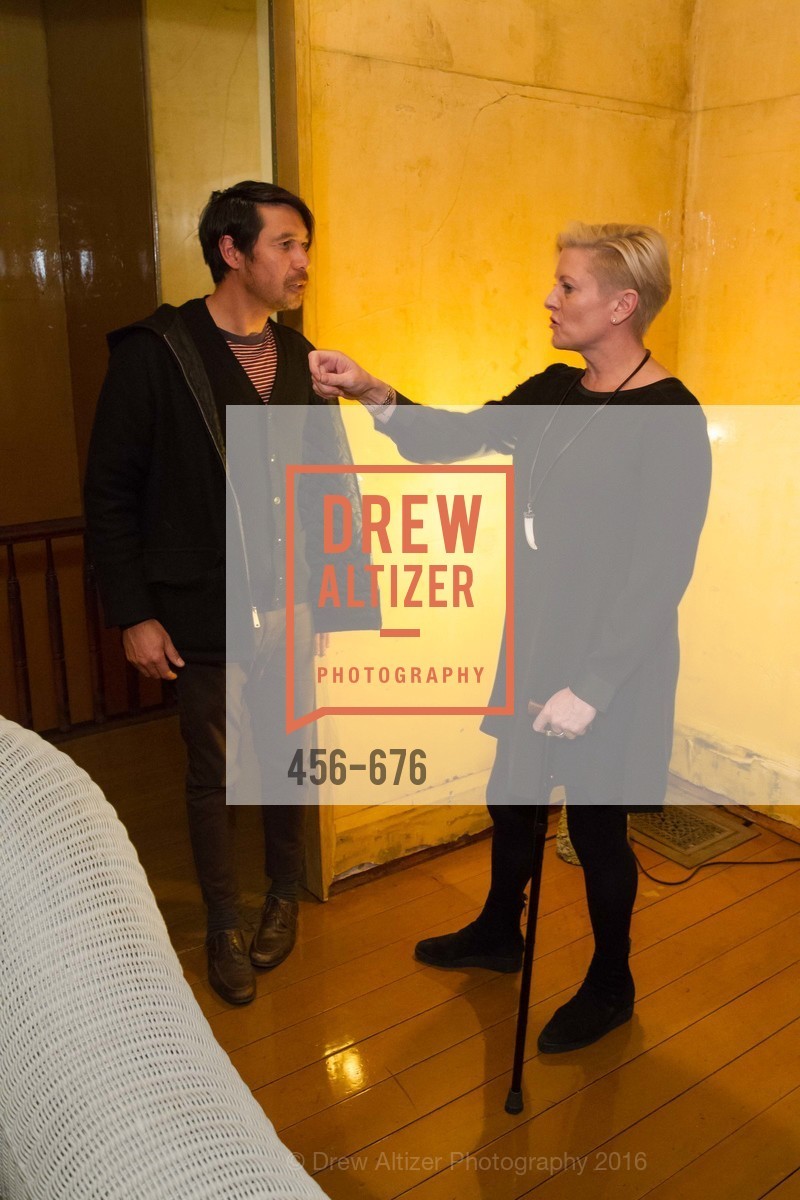 Ray Virgil, Carlie Wilmans, 500 Capp Street Preview Reception, 500 Capp Street Foundation. 500 Capp Street, January 7th, 2016,Drew Altizer, Drew Altizer Photography, full-service agency, private events, San Francisco photographer, photographer california