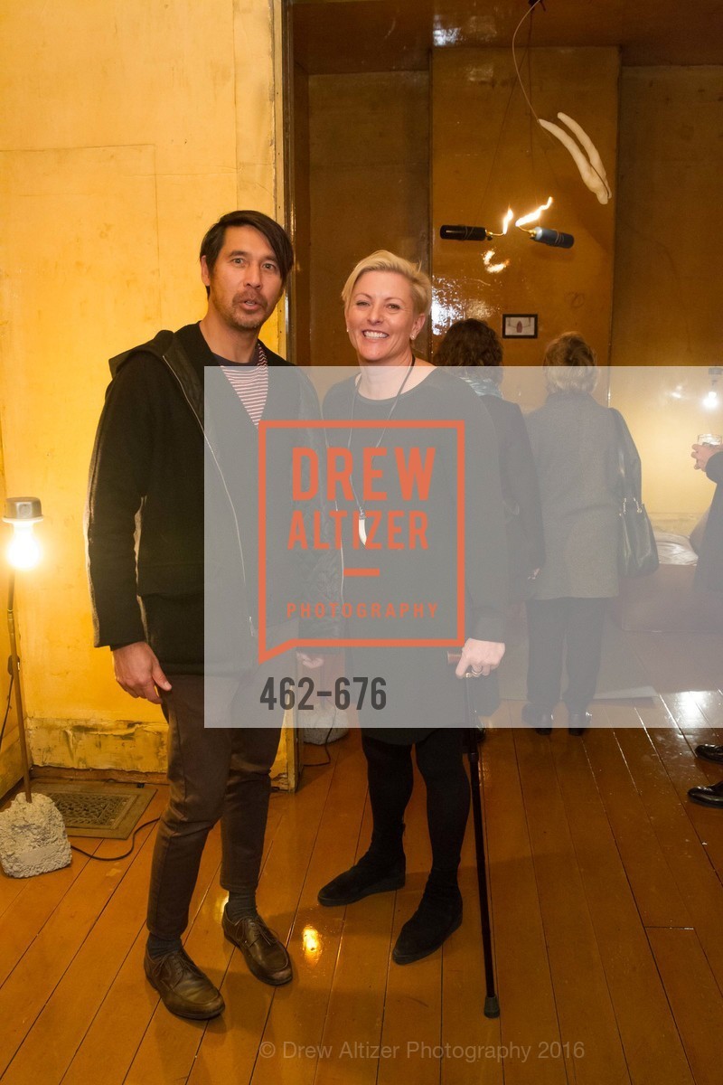 Ray Virgil, Carlie Wilmans, 500 Capp Street Preview Reception, 500 Capp Street Foundation. 500 Capp Street, January 7th, 2016,Drew Altizer, Drew Altizer Photography, full-service agency, private events, San Francisco photographer, photographer california