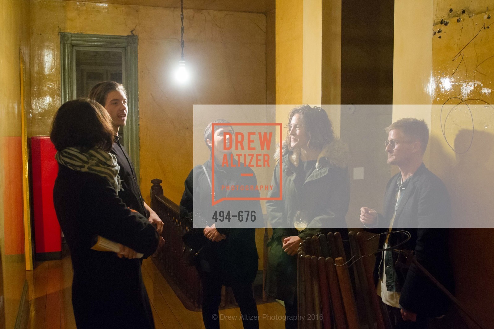 Adam Sheets, 500 Capp Street Preview Reception, 500 Capp Street Foundation. 500 Capp Street, January 7th, 2016,Drew Altizer, Drew Altizer Photography, full-service event agency, private events, San Francisco photographer, photographer California