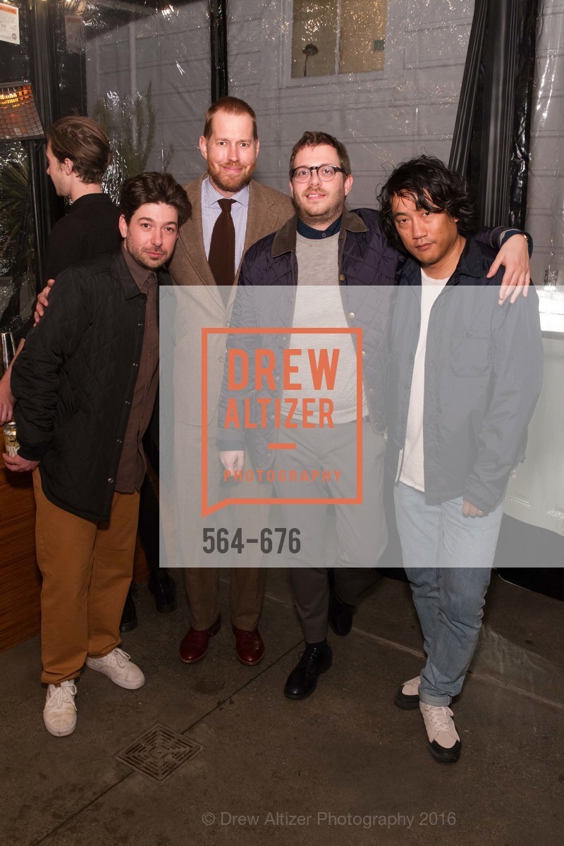 Andrew Mcclintock, Jim Abrams, Eugene Whang, 500 Capp Street Preview Reception, 500 Capp Street Foundation. 500 Capp Street, January 7th, 2016,Drew Altizer, Drew Altizer Photography, full-service agency, private events, San Francisco photographer, photographer california