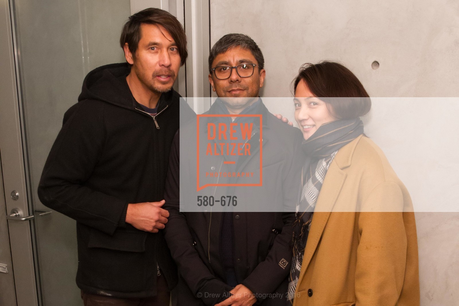 Ray Virgil, Chris Perez, Makiko Fujikawa, 500 Capp Street Preview Reception, 500 Capp Street Foundation. 500 Capp Street, January 7th, 2016,Drew Altizer, Drew Altizer Photography, full-service agency, private events, San Francisco photographer, photographer california