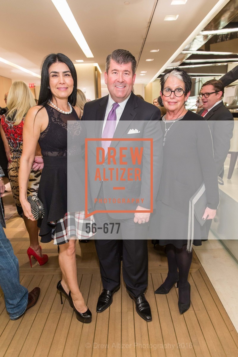 Afsaneh Akhtari, Alan Morrell, Karen Kubin, Bulgari Hosts The 2016 Ballet Gala Patrons Party, Bulgari. 200 Stockton st, January 7th, 2016,Drew Altizer, Drew Altizer Photography, full-service agency, private events, San Francisco photographer, photographer california