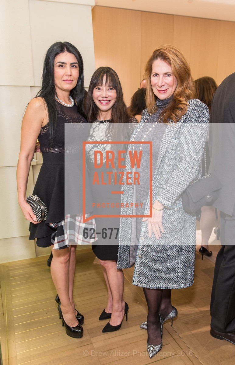 Afsaneh Akhtari, France Szeto, Patricia Ferrin Loucks, Bulgari Hosts The 2016 Ballet Gala Patrons Party, Bulgari. 200 Stockton st, January 7th, 2016,Drew Altizer, Drew Altizer Photography, full-service agency, private events, San Francisco photographer, photographer california