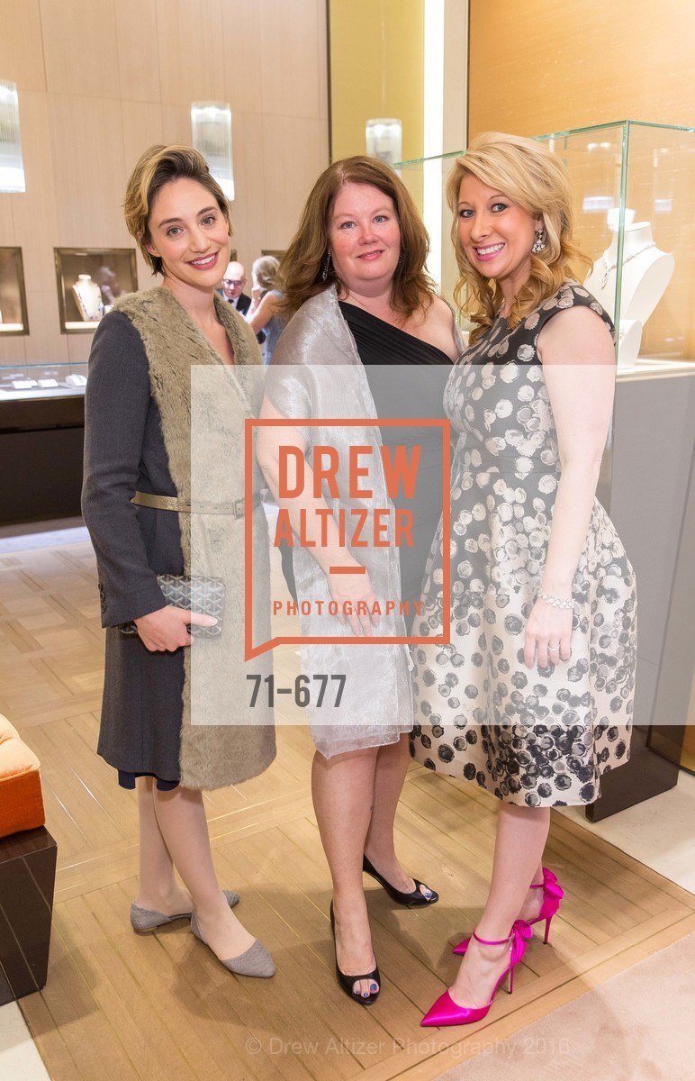 Jennie Golde, Catherine Bergstrom, Jennifer Mancuso, Bulgari Hosts The 2016 Ballet Gala Patrons Party, Bulgari. 200 Stockton st, January 7th, 2016,Drew Altizer, Drew Altizer Photography, full-service agency, private events, San Francisco photographer, photographer california