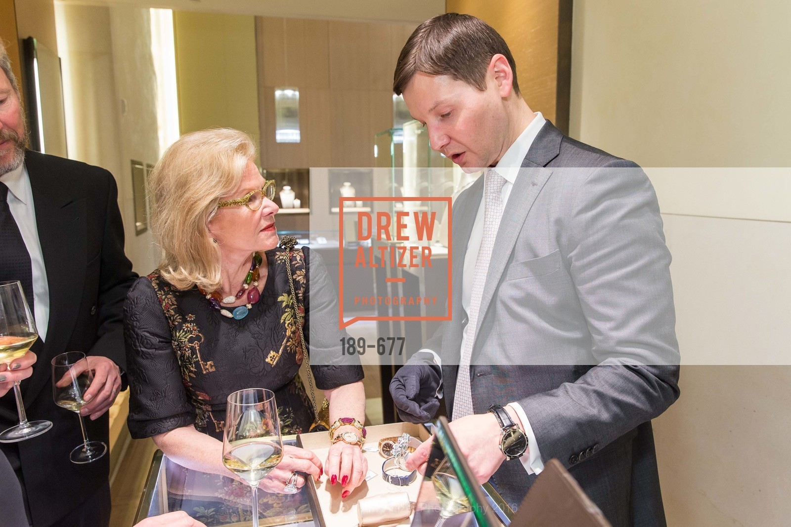 Dede Wilsey, Ivan Bekichev, Bulgari Hosts The 2016 Ballet Gala Patrons Party, Bulgari. 200 Stockton st, January 7th, 2016,Drew Altizer, Drew Altizer Photography, full-service agency, private events, San Francisco photographer, photographer california