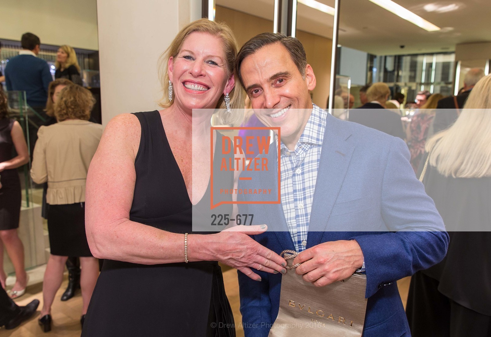 Jennifer Brandenburg, Alan Malouf, Bulgari Hosts The 2016 Ballet Gala Patrons Party, Bulgari. 200 Stockton st, January 7th, 2016,Drew Altizer, Drew Altizer Photography, full-service agency, private events, San Francisco photographer, photographer california