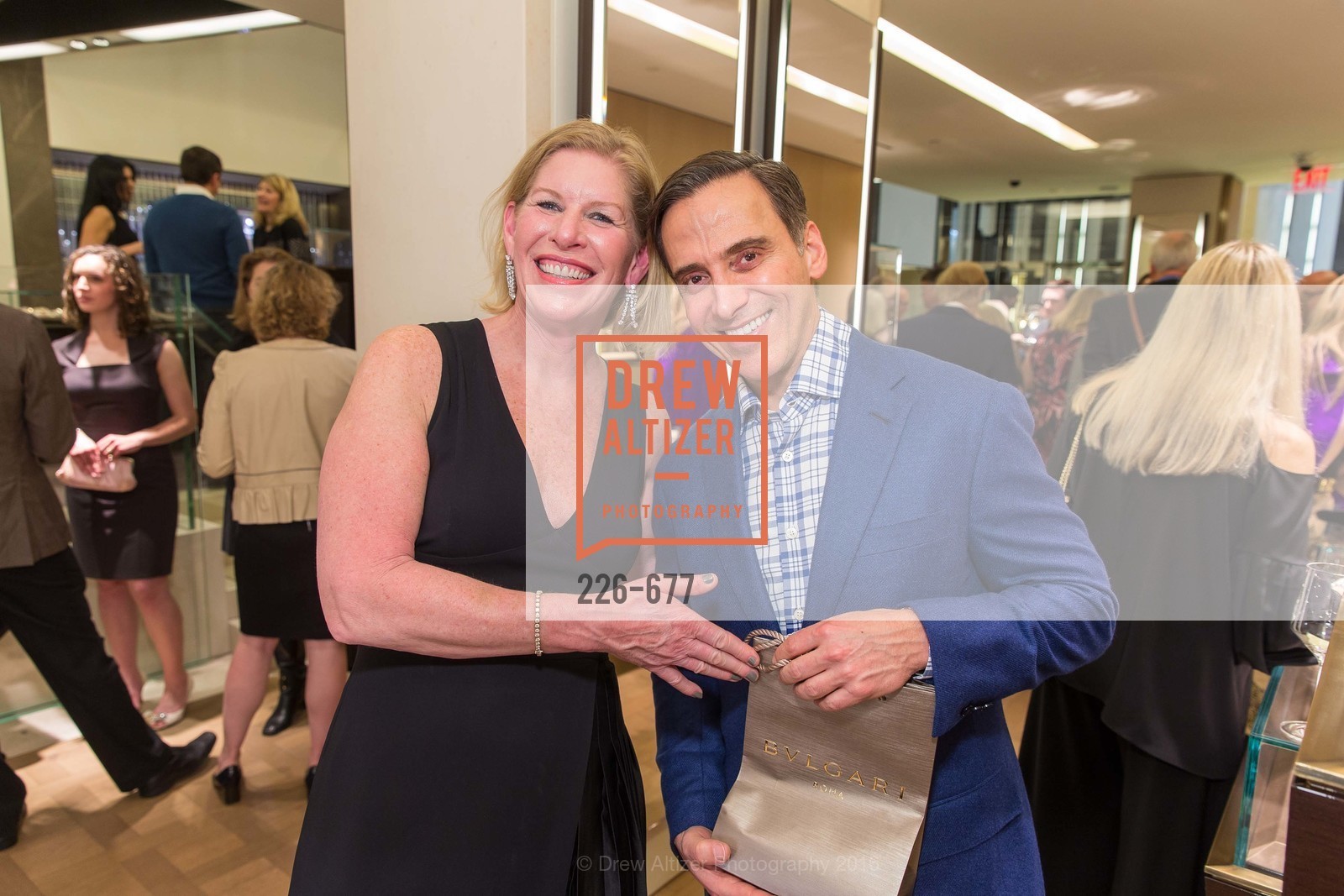Jennifer Brandenburg, Alan Malouf, Bulgari Hosts The 2016 Ballet Gala Patrons Party, Bulgari. 200 Stockton st, January 7th, 2016,Drew Altizer, Drew Altizer Photography, full-service agency, private events, San Francisco photographer, photographer california