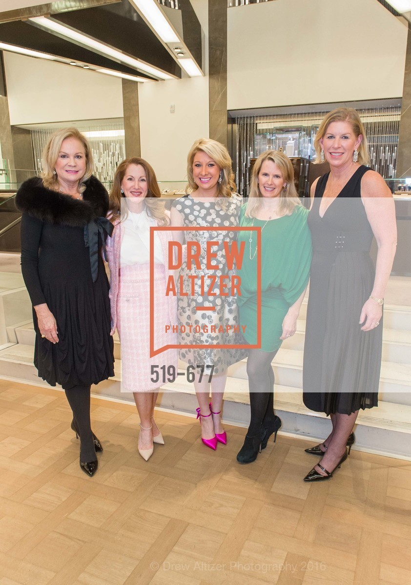 Claire Kostic, Ave Seltsam, Jennifer Mancuso, Marie Hurabiell, Jennifer Brandenburg, Bulgari Hosts The 2016 Ballet Gala Patrons Party, Bulgari. 200 Stockton st, January 7th, 2016,Drew Altizer, Drew Altizer Photography, full-service agency, private events, San Francisco photographer, photographer california
