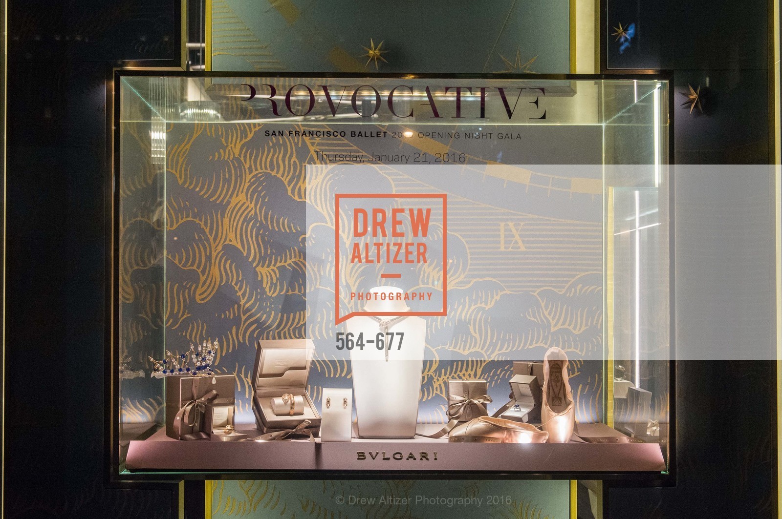 Atmosphere, Bulgari Hosts The 2016 Ballet Gala Patrons Party, Bulgari. 200 Stockton st, January 7th, 2016,Drew Altizer, Drew Altizer Photography, full-service event agency, private events, San Francisco photographer, photographer California
