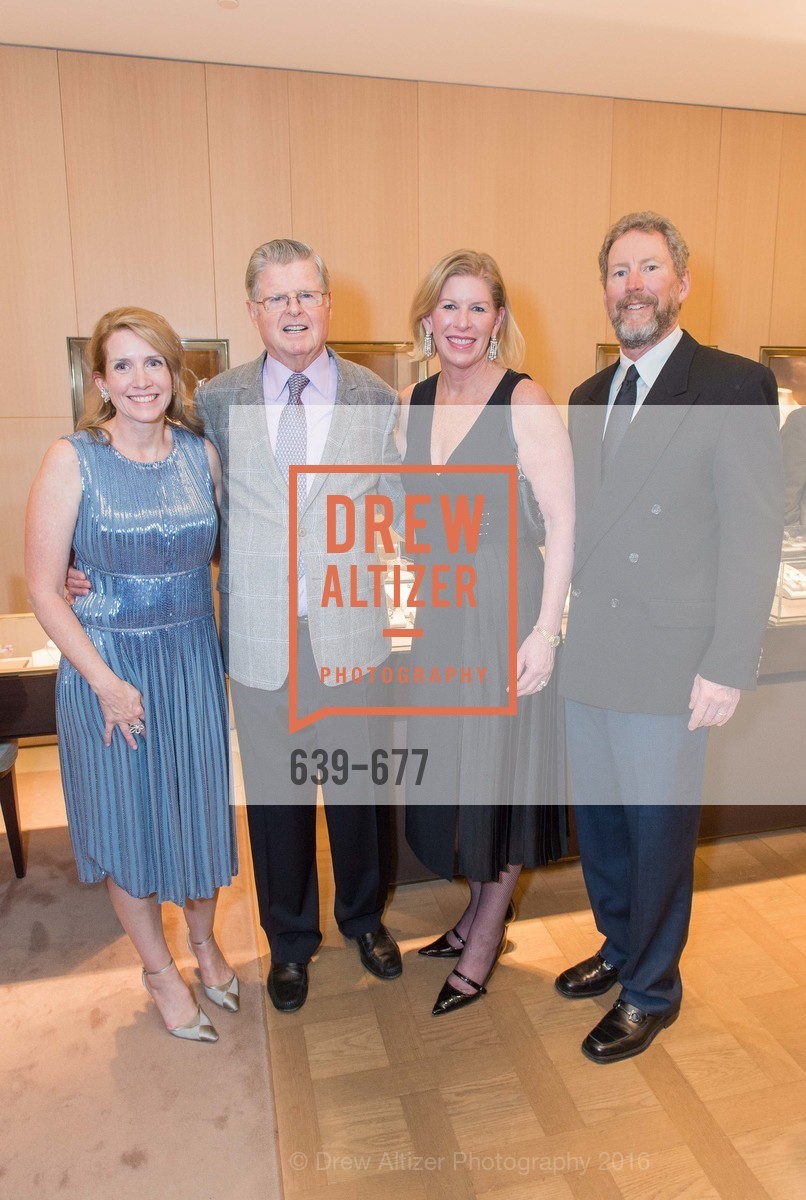 Jennifer Walske, Richard Barker, Jennifer Brandenburg, Bill Brandenburg, Bulgari Hosts The 2016 Ballet Gala Patrons Party, Bulgari. 200 Stockton st, January 7th, 2016,Drew Altizer, Drew Altizer Photography, full-service agency, private events, San Francisco photographer, photographer california