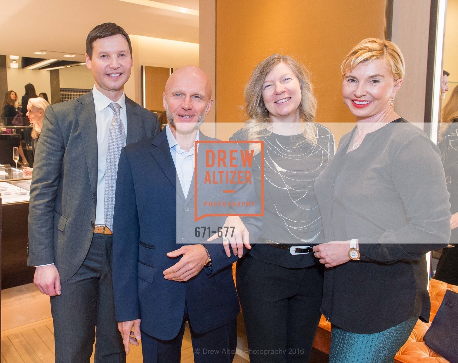 Ivan Bekichev, Andrey Belyaev, Olga Potapova, Valerie Ossovskaya, Bulgari Hosts The 2016 Ballet Gala Patrons Party, Bulgari. 200 Stockton st, January 7th, 2016,Drew Altizer, Drew Altizer Photography, full-service agency, private events, San Francisco photographer, photographer california