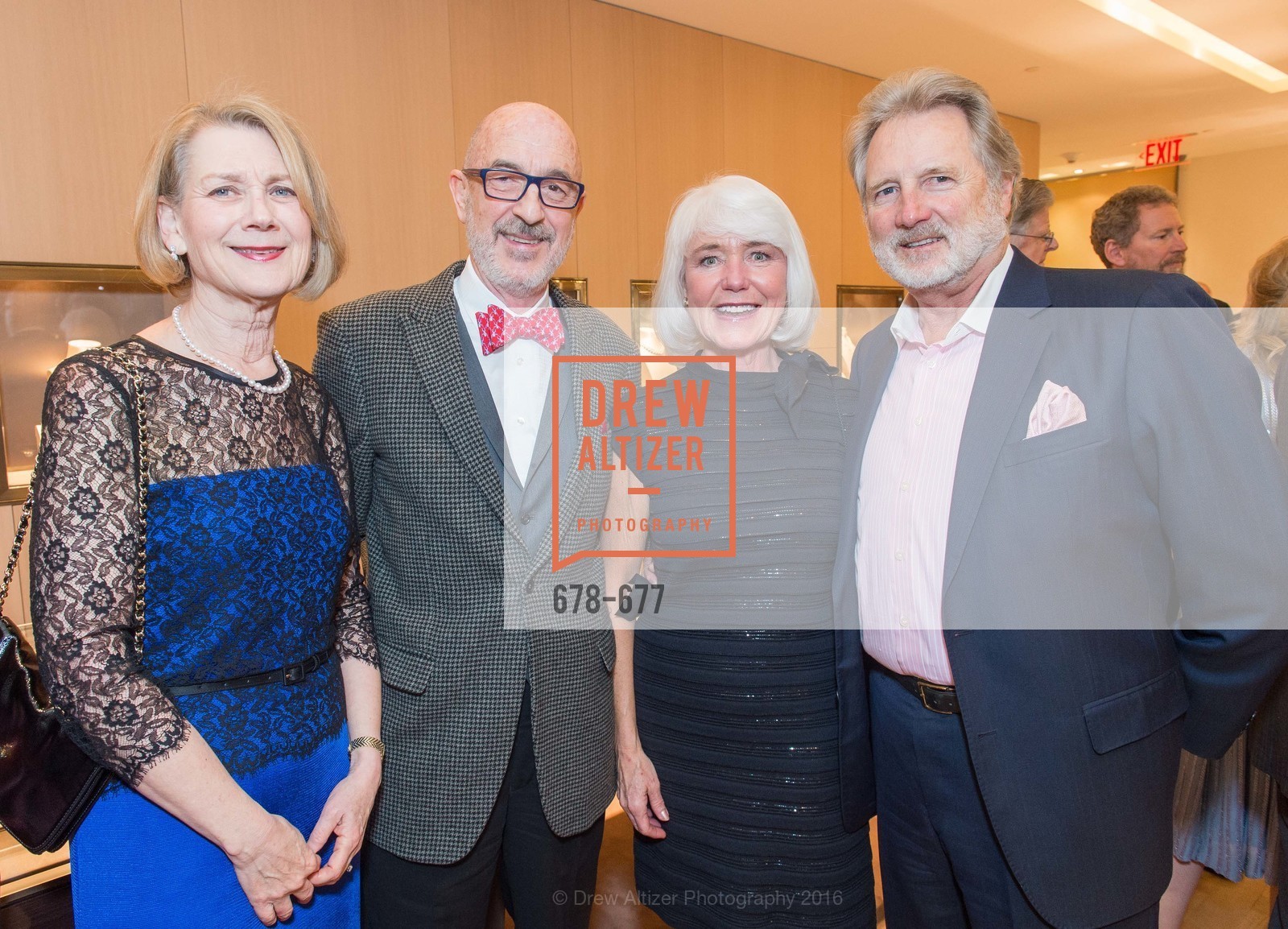 Kate Coffino, Sol Coffino, Kelli Burrill, Steve Burrill, Bulgari Hosts The 2016 Ballet Gala Patrons Party, Bulgari. 200 Stockton st, January 7th, 2016