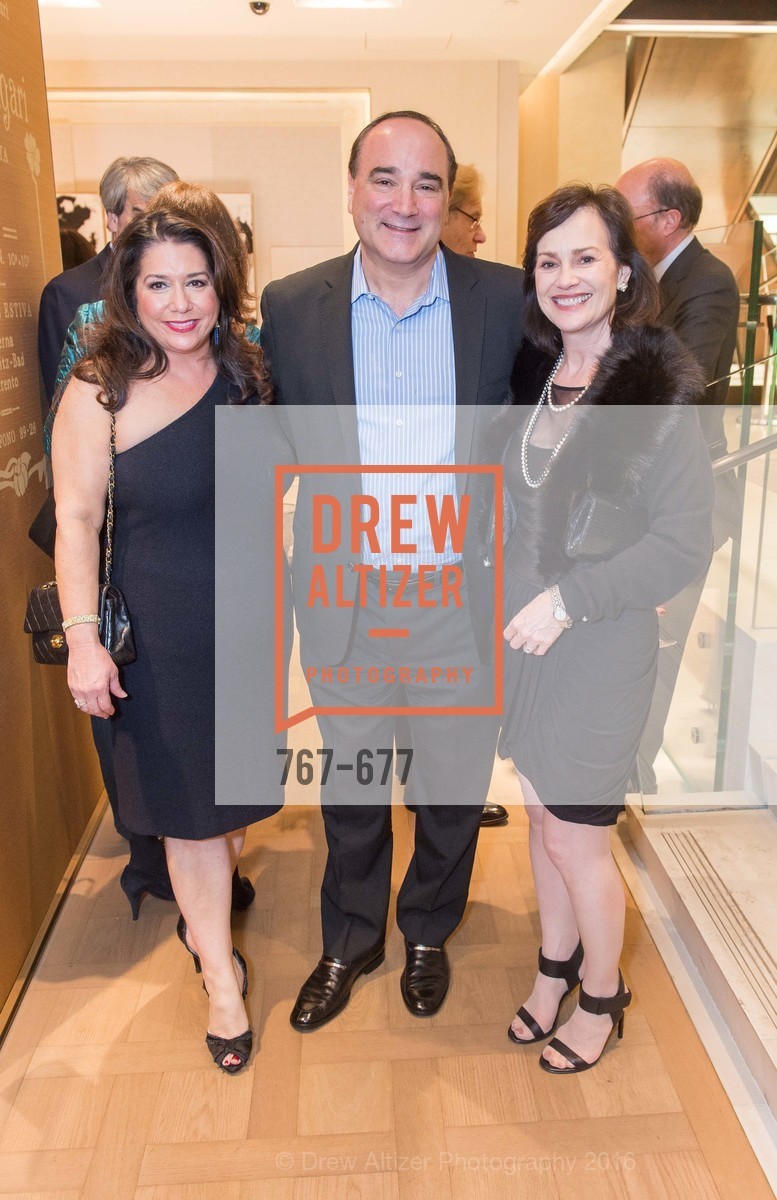 Samara Diapoulos, Bill Diapoulos, V'Anne Singleton, Bulgari Hosts The 2016 Ballet Gala Patrons Party, Bulgari. 200 Stockton st, January 7th, 2016,Drew Altizer, Drew Altizer Photography, full-service agency, private events, San Francisco photographer, photographer california