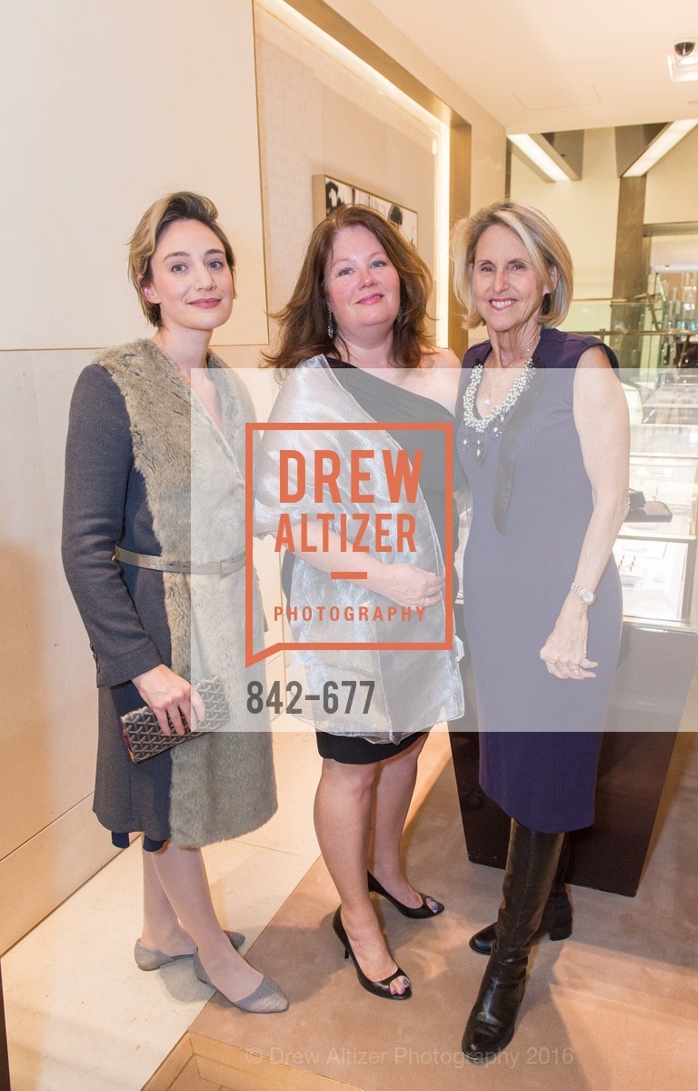 Jennie Golde, Catherine Bergstrom, Freddi Wilkinson, Bulgari Hosts The 2016 Ballet Gala Patrons Party, Bulgari. 200 Stockton st, January 7th, 2016,Drew Altizer, Drew Altizer Photography, full-service agency, private events, San Francisco photographer, photographer california