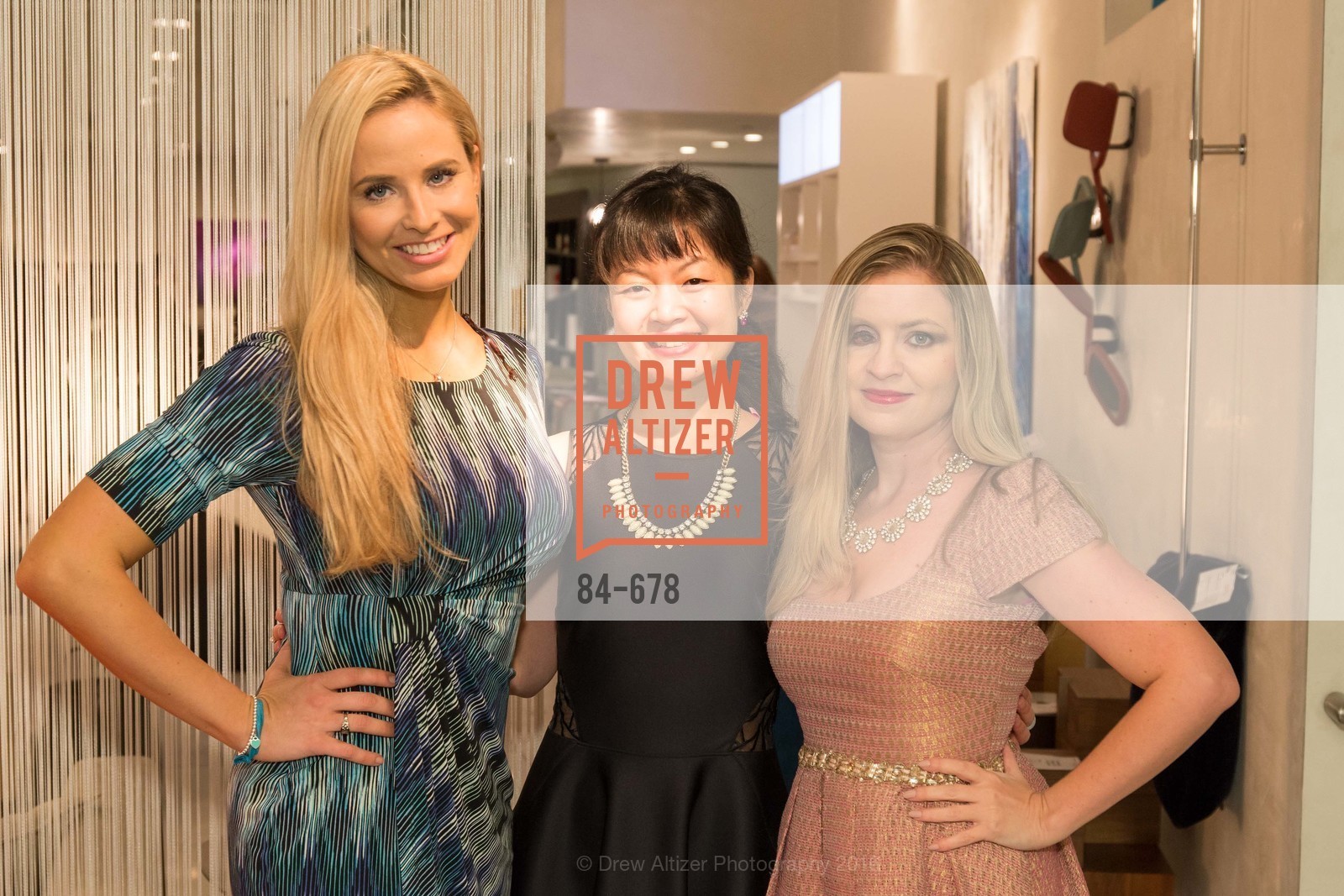 Elizabeth Sgarrella, Susan Lin, Julie Hall, 2016 ENCORE! Launch Party, Ligne Roset. 162 King Street, January 7th, 2016,Drew Altizer, Drew Altizer Photography, full-service agency, private events, San Francisco photographer, photographer california
