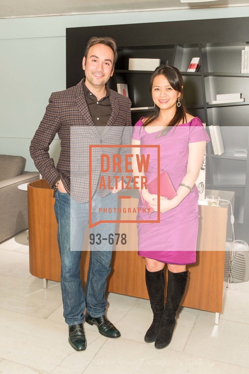 Christopher Correa, Angela Zhang, 2016 ENCORE! Launch Party, Ligne Roset. 162 King Street, January 7th, 2016,Drew Altizer, Drew Altizer Photography, full-service event agency, private events, San Francisco photographer, photographer California