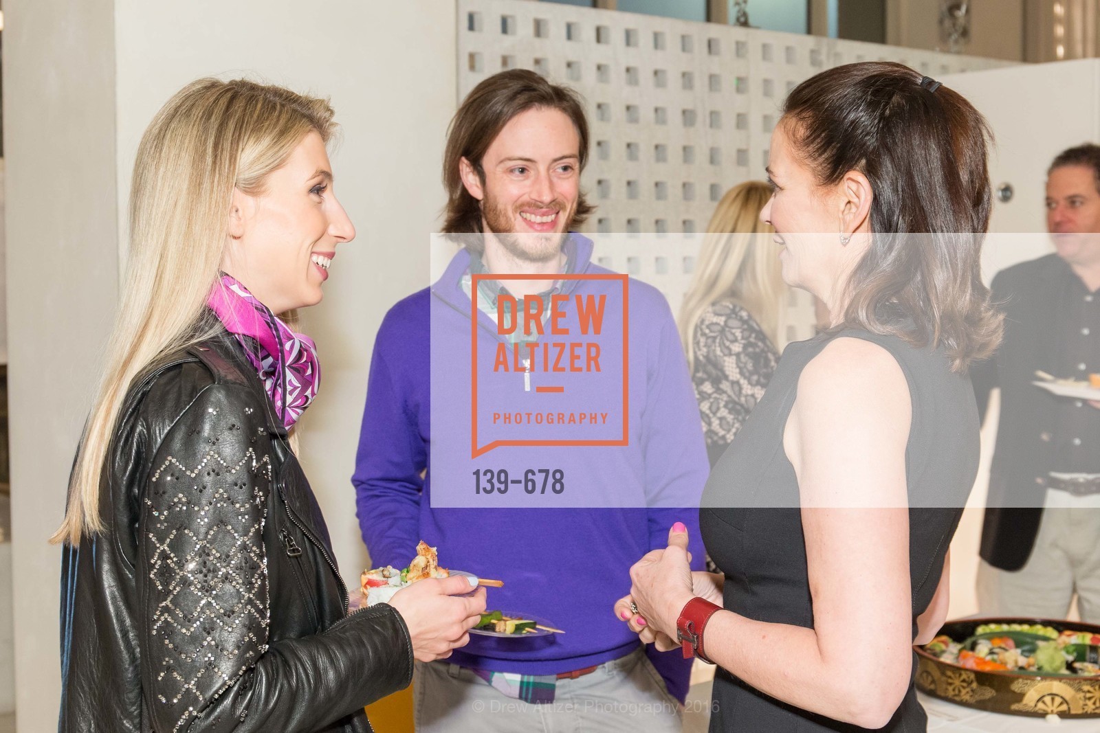 Maggie Winterfeldt Clark, Chris Clark, Jane Burkhard, 2016 ENCORE! Launch Party, Ligne Roset. 162 King Street, January 7th, 2016,Drew Altizer, Drew Altizer Photography, full-service agency, private events, San Francisco photographer, photographer california