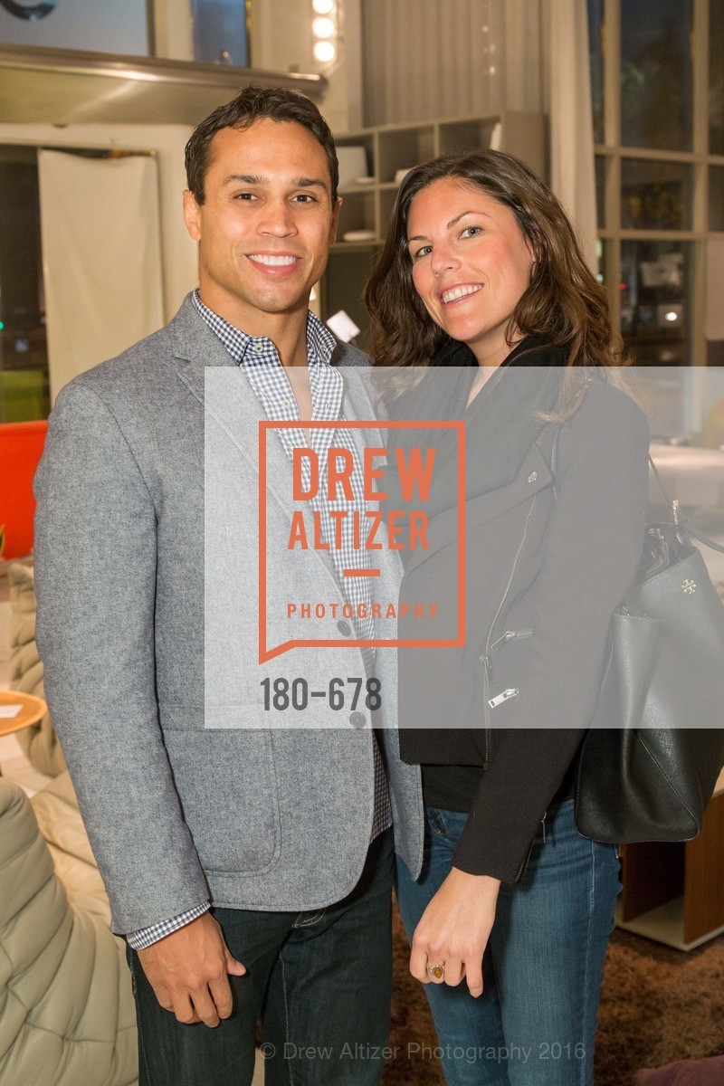 Oscar Santiago, Rachel Hall, 2016 ENCORE! Launch Party, Ligne Roset. 162 King Street, January 7th, 2016,Drew Altizer, Drew Altizer Photography, full-service event agency, private events, San Francisco photographer, photographer California