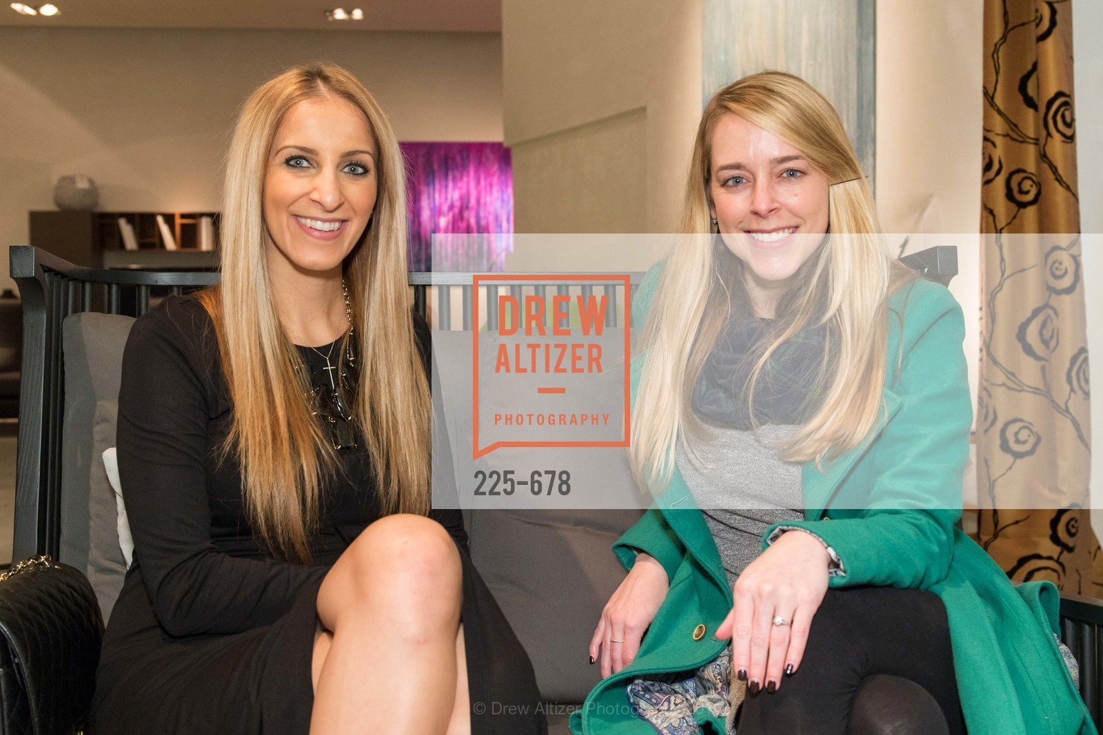 Victoria Gazulis, Colleen Pettit, 2016 ENCORE! Launch Party, Ligne Roset. 162 King Street, January 7th, 2016,Drew Altizer, Drew Altizer Photography, full-service agency, private events, San Francisco photographer, photographer california