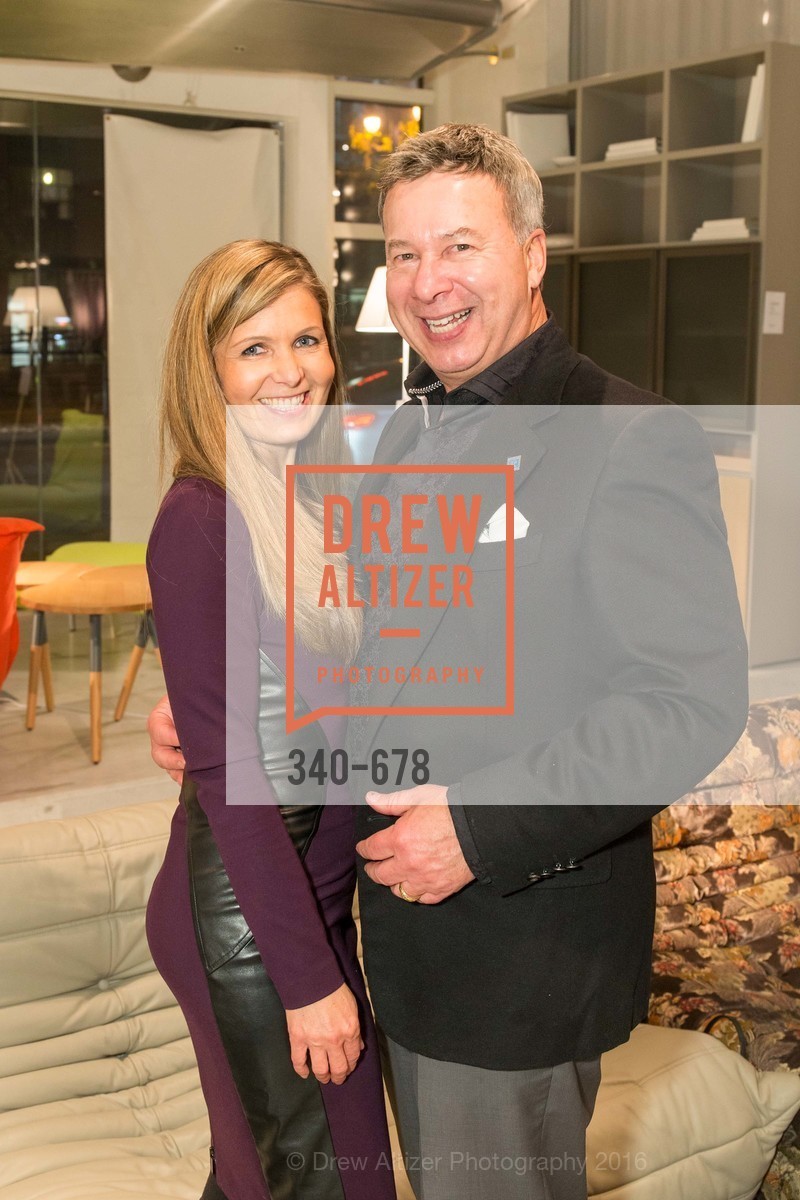 Simona Barborikova, Michael Verdone, 2016 ENCORE! Launch Party, Ligne Roset. 162 King Street, January 7th, 2016,Drew Altizer, Drew Altizer Photography, full-service agency, private events, San Francisco photographer, photographer california
