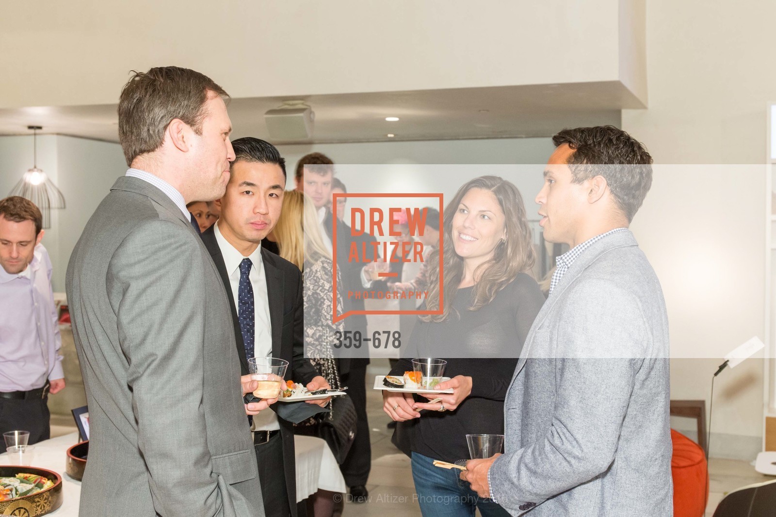 Tonu Yu, Rachel Hall, Oscar Santiago, 2016 ENCORE! Launch Party, Ligne Roset. 162 King Street, January 7th, 2016,Drew Altizer, Drew Altizer Photography, full-service agency, private events, San Francisco photographer, photographer california