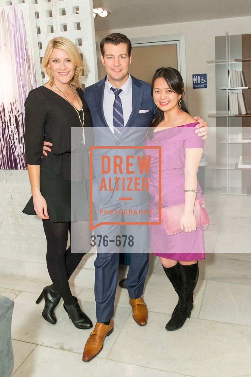 Sarah Eckersley, Matt Whall, Angela Zhang, 2016 ENCORE! Launch Party, Ligne Roset. 162 King Street, January 7th, 2016,Drew Altizer, Drew Altizer Photography, full-service event agency, private events, San Francisco photographer, photographer California