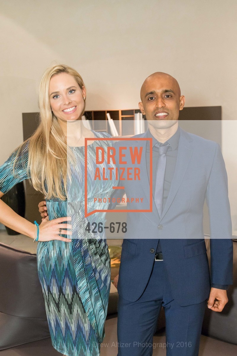 Elizabeth Sgarrella, Sunil Sharma, 2016 ENCORE! Launch Party, Ligne Roset. 162 King Street, January 7th, 2016,Drew Altizer, Drew Altizer Photography, full-service agency, private events, San Francisco photographer, photographer california