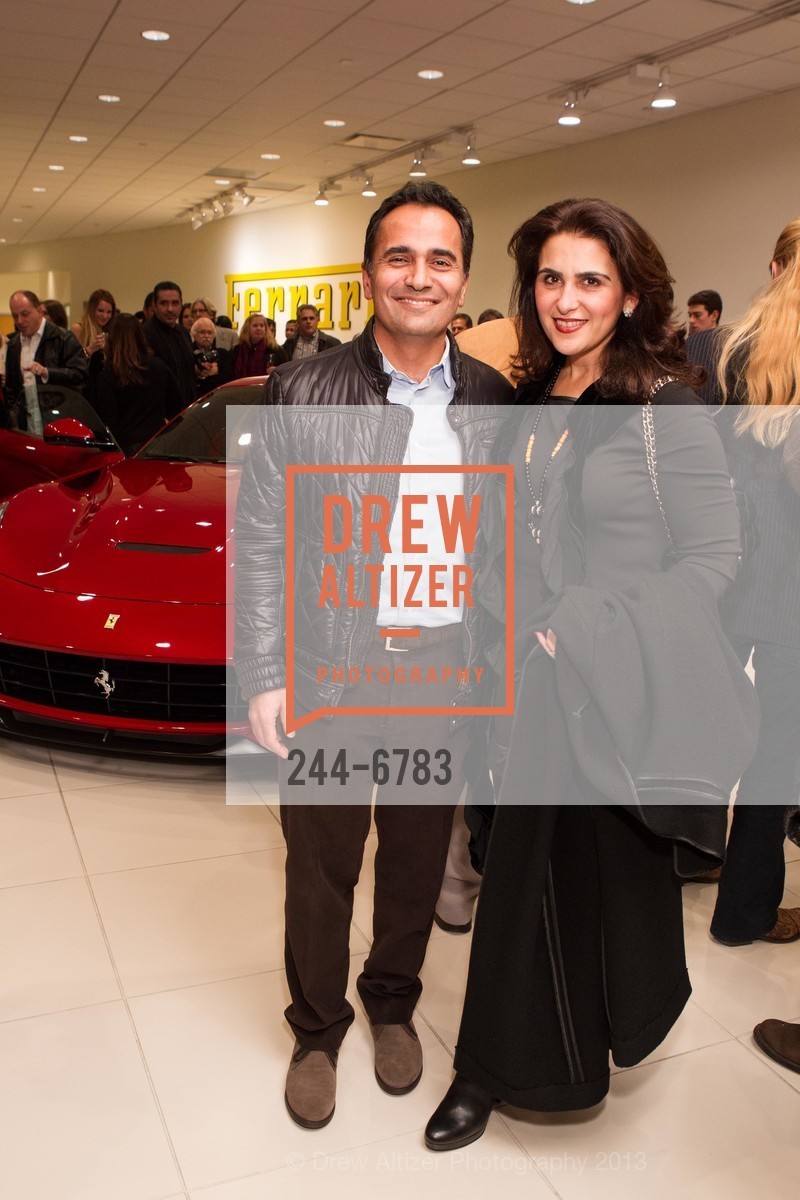Ramin Alizadeh, Lily Alizadeh, FERRARI SILICON VALLEY: Ferrari F12berlinetta, US, January 16th, 2013, Photo #244-6783 Ramin Alizadeh, Lily Alizadeh, Photo #244-6783