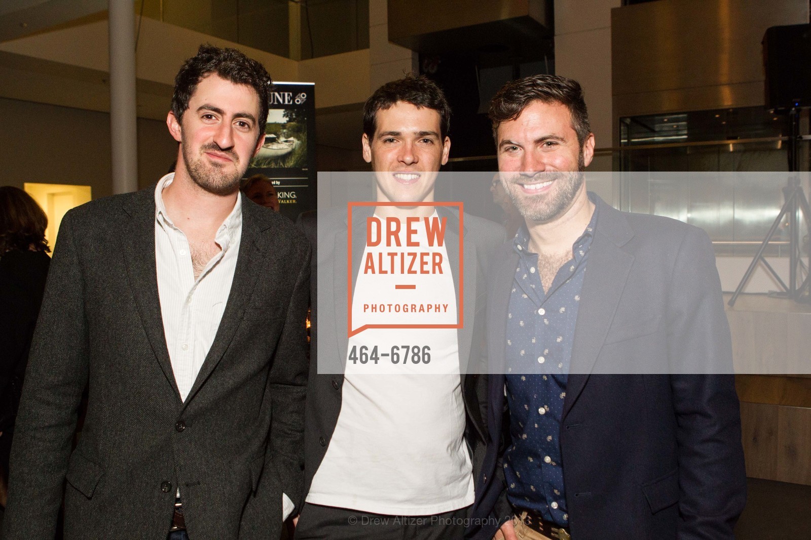 Dan Roberts, Max Mackinnon, Daniel Kile, FORTUNE 40 Under 40, AirBNB Headquarters. 888 Brannan St, October 3rd, 2013, Photo #464-6786 Dan Roberts, Max Mackinnon, Daniel Kile, Photo #464-6786