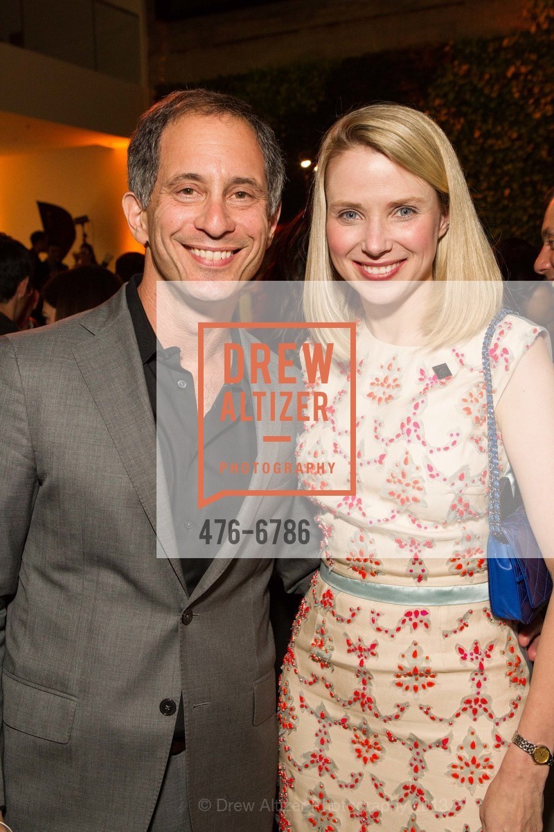 Adam Lashinsky, Marissa Mayer, FORTUNE 40 Under 40, AirBNB Headquarters. 888 Brannan St, October 3rd, 2013, Photo #476-6786 Adam Lashinsky, Marissa Mayer, Photo #476-6786
