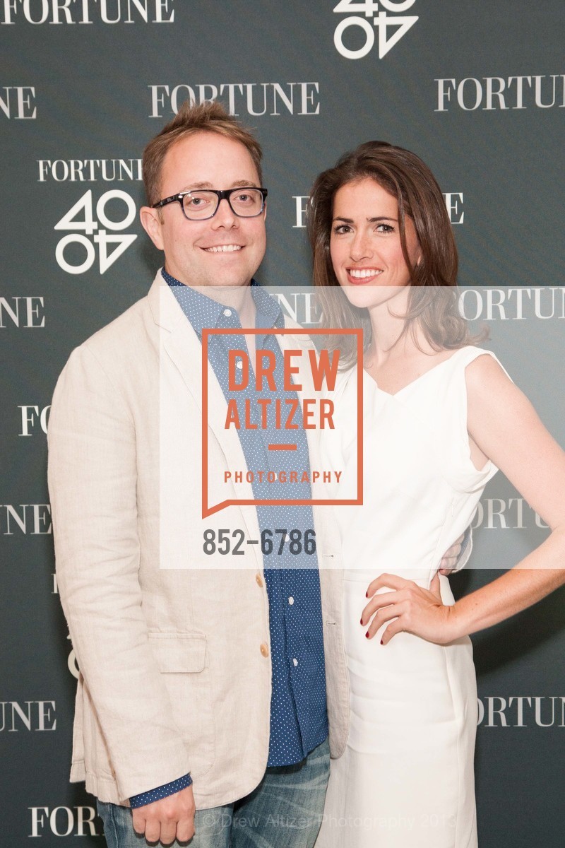 MG Siegler, Megan Quinn, FORTUNE 40 Under 40, AirBNB Headquarters. 888 Brannan St, October 3rd, 2013, Photo #852-6786 MG Siegler, Megan Quinn, Photo #852-6786