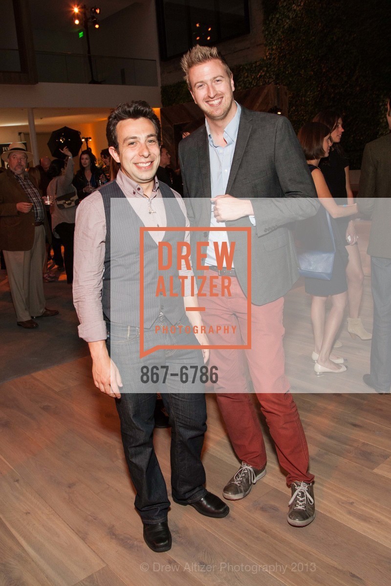 Dave Rivera, Casey Newton, FORTUNE 40 Under 40, AirBNB Headquarters. 888 Brannan St, October 3rd, 2013, Photo #867-6786 Dave Rivera, Casey Newton, Photo #867-6786