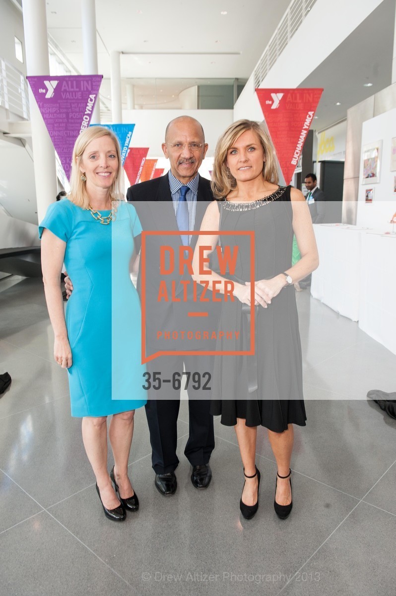 Stacey Murphy, Chuck Collins, Fabiola Gascon, YMCA of San Francisco’s Second Annual Y for Youth Luncheon: Y Then, Y Now?, US, March 8th, 2013, Photo #35-6792 Stacey Murphy, Chuck Collins, Fabiola Gascon, Photo #35-6792