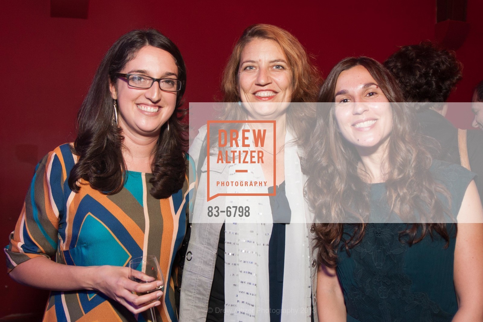Tanya Zimbardo, Karen Zambezee, Jenny Ghieth, SFMoMA SECA Art Award Opening Reception, US, September 11th, 2013, Photo #83-6798 Tanya Zimbardo, Karen Zambezee, Jenny Ghieth, Photo #83-6798